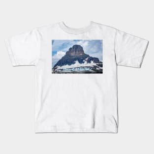 Clements Mountain Glacier National Park Kids T-Shirt